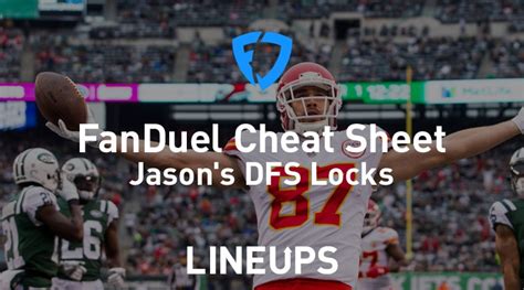 As I noted in that piece, Wilson has a. . Nfl fanduel week 4 stacks 2023